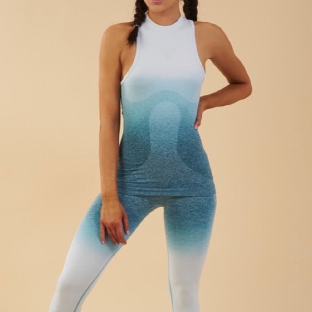 Gymshark ombré seamless tank